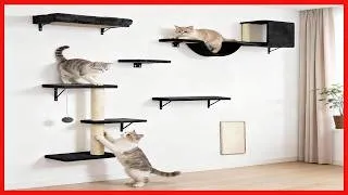 Thumbnail: Cat Wall Shelves 6-in-1: Safe, Stable, and Space-Saving Cat Furniture