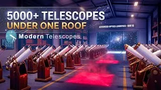 Thumbnail: 5,000 Telescopes Under One Roof | Massive Warehouse Tour Modern Telescope