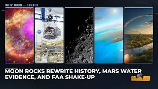 Thumbnail: Moon Rocks Rewrite History, Mars Water Evidence, and FAA Shake-Up