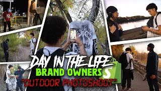 Thumbnail: OUTDOOR PHOTOSHOOT FOR OUR CLOTHING BRAND! | DAY IN THE LIFE: CLOTHING BRAND OWNERS