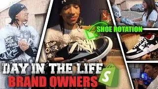 Thumbnail: DAY IN THE LIFE OF A BRAND OWNER | SNEAKER ROTATION SNEAK PEEK +  DELIVERING ORDERS IRL