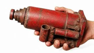 Thumbnail: No one knows that hydraulic jacks are a gold mine! Turn a broken car jack into a million-dollar tool