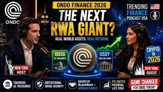 Thumbnail: Ondo Finance 2026: The ONDO Token’s Biggest Opportunity? RWA, US Treasuries & Fee Switch Explained