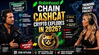Thumbnail: CASHCAT Crypto EXPLodes in 2026? Robinhood Chain, Meme Coin Risks & The BIG Opportunity
