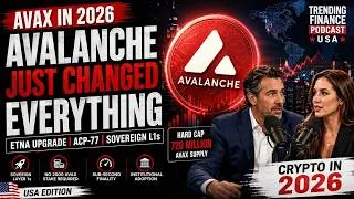 Thumbnail: AVAX in 2026: The Avalanche Etna Upgrade Just Changed Everything | ACP-77, L1s & AVAX Price Outlook