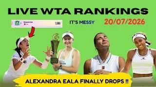 Thumbnail: LIVE WTA RANKINGS: SAKKARI & KREJČÍKOVÁ RISE… WHILE ALEXANDRA EALA DROPS AGAIN!