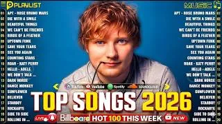 Thumbnail: Bruno Mars, Rihanna, The Weeknd, Ed Sheeran, Adele, Dua Lipa, Maroon 5 🎶 Billboard Top 50 This Week