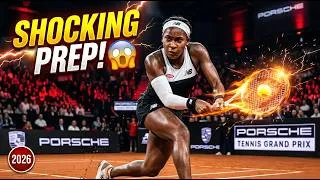 Thumbnail: Inside Coco Gauff’s SHOCKING Preparation for Porsche Tennis Grand Prix 2026! 🚨