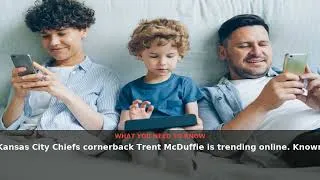 Thumbnail: Trent McDuffie: Why the Chiefs Cornerback Is Trending | August 2026 | NewsDrop