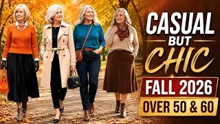 Thumbnail: Over 50 & 60? These Fall 2026 Outfits Are Chic & Timeless | Global Casual Fall Fashion | Trend Tales