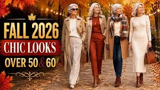 Thumbnail: 2026 Fall Fashion For Mature Women | Classy Autumn Style Guide | Chic & Elegant Outfit Ideas Over 50