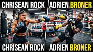 Thumbnail: Chrisean Rock & Adrien Broner Boxing Training Goes WRONG! #chriseanrock #boxing #celebritynews #dee