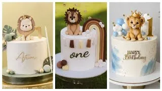 Thumbnail: Lion Theme Birthday Cake Decoration 🦁🎂 | Cute, Creative & Wild Birthday Cake Ideas