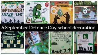 Thumbnail: 6 September Defence Day School Decoration Ideas 🇵🇰✨ | Creative & Easy Classroom Decor