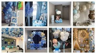 Thumbnail:  Newborn Baby Boy Welcome Home Decoration Ideas 👶💙 | Cute, Simple & Aesthetic