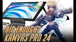 Thumbnail: Huion Kamvas Pro 24 Gen 3 Review  Is This Drawing Tablet Screen TOO Big?