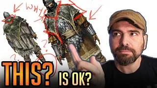 Thumbnail: Why Elden Ring’s Iron Armor Concept Art Breaks the Rules (But Still Works)