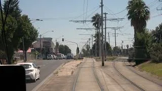 Thumbnail: Driver's View Tram 11 Collins St to Merri Creek