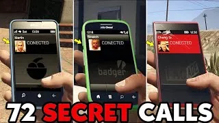 Thumbnail: What Happens When You Call EVERY Character After Completing GTA5 Missions - All Secret Calls
