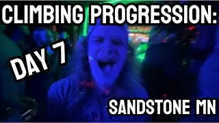 Thumbnail: Climbing Progression: Day 7 - Sandstone MN