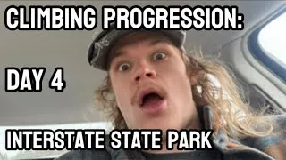 Thumbnail: Climbing Progression: Day 4 - Interstate State Park