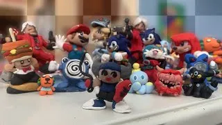 Thumbnail: My Video Game Clay Models