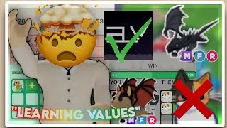 Thumbnail: How To "LEARN" Values in Adopt Me (Lesson 101) Elvebredd and Amvgg