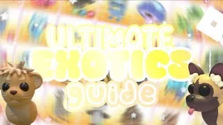 Thumbnail: THE ULTIMATE *EXOTICS* GUIDE IN ADOPT ME!!🤑