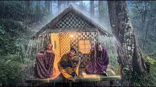 Thumbnail: Moving to a Better Campsite | Bushcraft in the Forest with Afternoon Rain
