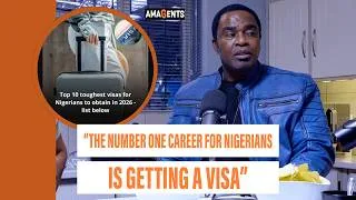 Thumbnail: "THE NUMBER ONE CAREER FOR NIGERIANS IS GETTING A VISA" - IKE KHUMALO