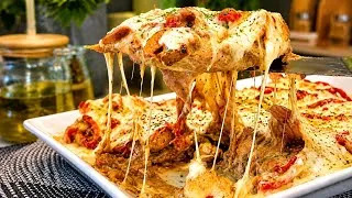 Thumbnail: 🧀 Cheesy Baked Chicken Steak | Creamy Mushroom Sauce | Easy Dinner Recipe