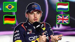 Thumbnail: Max Verstappen Speaking Different Languages and Accents