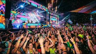 Thumbnail: Caribbean Moombahton Vibes 🌴 Ultimate Dancehall & Reggae Fusion Playlist