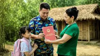 Thumbnail: Veteran Breaks Down in Tears as Kind Elderly Woman Gives Life-Changing Gift to Father and Son