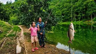 Thumbnail: # Sunday Harvest & Fishing | A peaceful day for mother and daughter