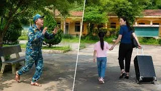 Thumbnail: The soldier was terrified when his daughter suddenly disappeared.