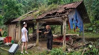 Thumbnail: Nurse Quits Her Job Returns Home Taking Care Of The Elderly Mother And Repairing The Broken House