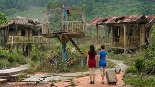 Thumbnail: Unbelievable! Twin Sisters Build a Beautiful Single-Post Wooden House with Their Own Hands