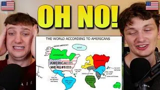 Thumbnail: Americans React to the World According to Americans!