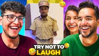 Thumbnail: Try Not to Laugh Challenge vs Ruchika and Abhishek (Extreme Edition)