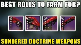 Thumbnail: BEST Rolls To Farm For The Sundered Doctrine Weapons!