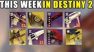 Thumbnail: EVERYTHING FEATURED THIS WEEK IN DESTINY 2!