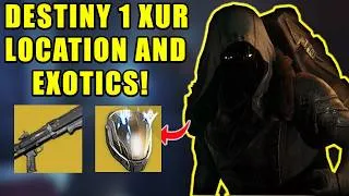 Thumbnail: Where is Xur in Destiny 1 This Week? 7/3/2026