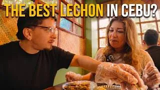 Thumbnail: Foreigner's Honest Reaction to Cebu's Best Lechon (Locals Don't Send You Here)