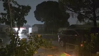 Thumbnail: Nos llovió muchísimo y con tormentas eléctricas, la lluvia siempre es una bendición, gracias Dios 🙏 