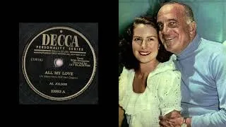 Thumbnail: Al Jolson - All My Love