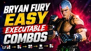 Thumbnail: TEKKEN 8 Bryan fury easy combos(PS5)
