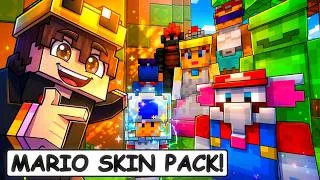 Thumbnail: We Added 50+ NEW Characters to Minecraft's Mario Mash-Up Pack!