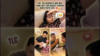 Thumbnail: POV: You married a man who turns into your biggest comfort when you’re sick. ❤️🥹 @Anantmaya