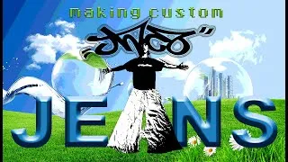 Thumbnail: how to make your OWN JNCO jeans (using linen)